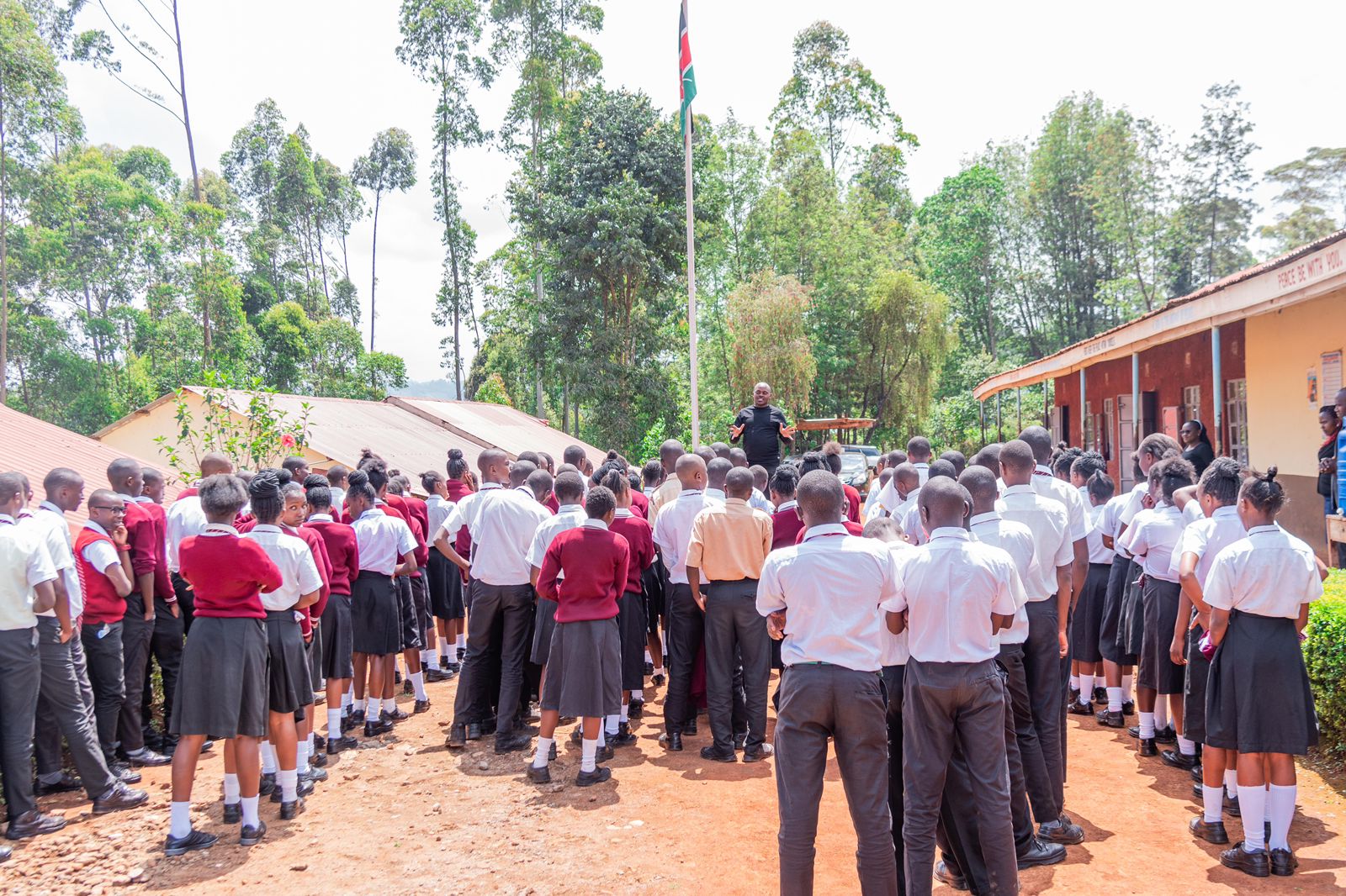 Promoting personal hygiene: Distribution of dignity kits to secondary school students 
