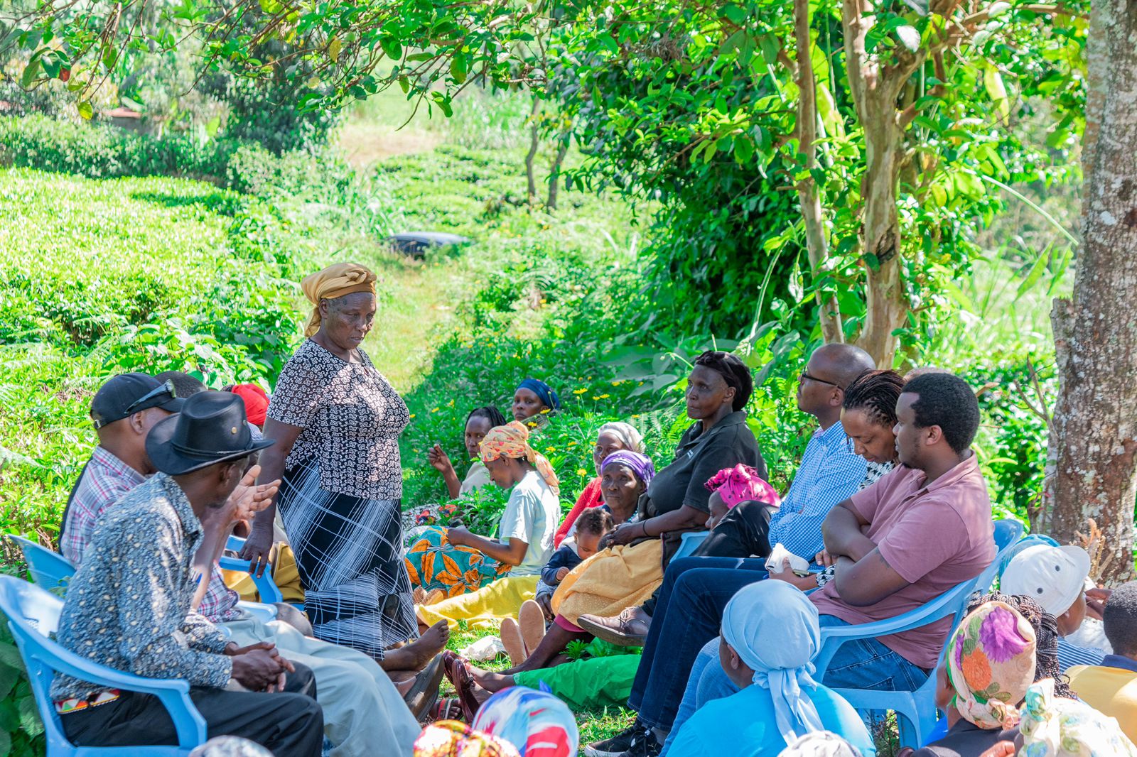 Economic Empowerment Session With Women Groups In Rwathia