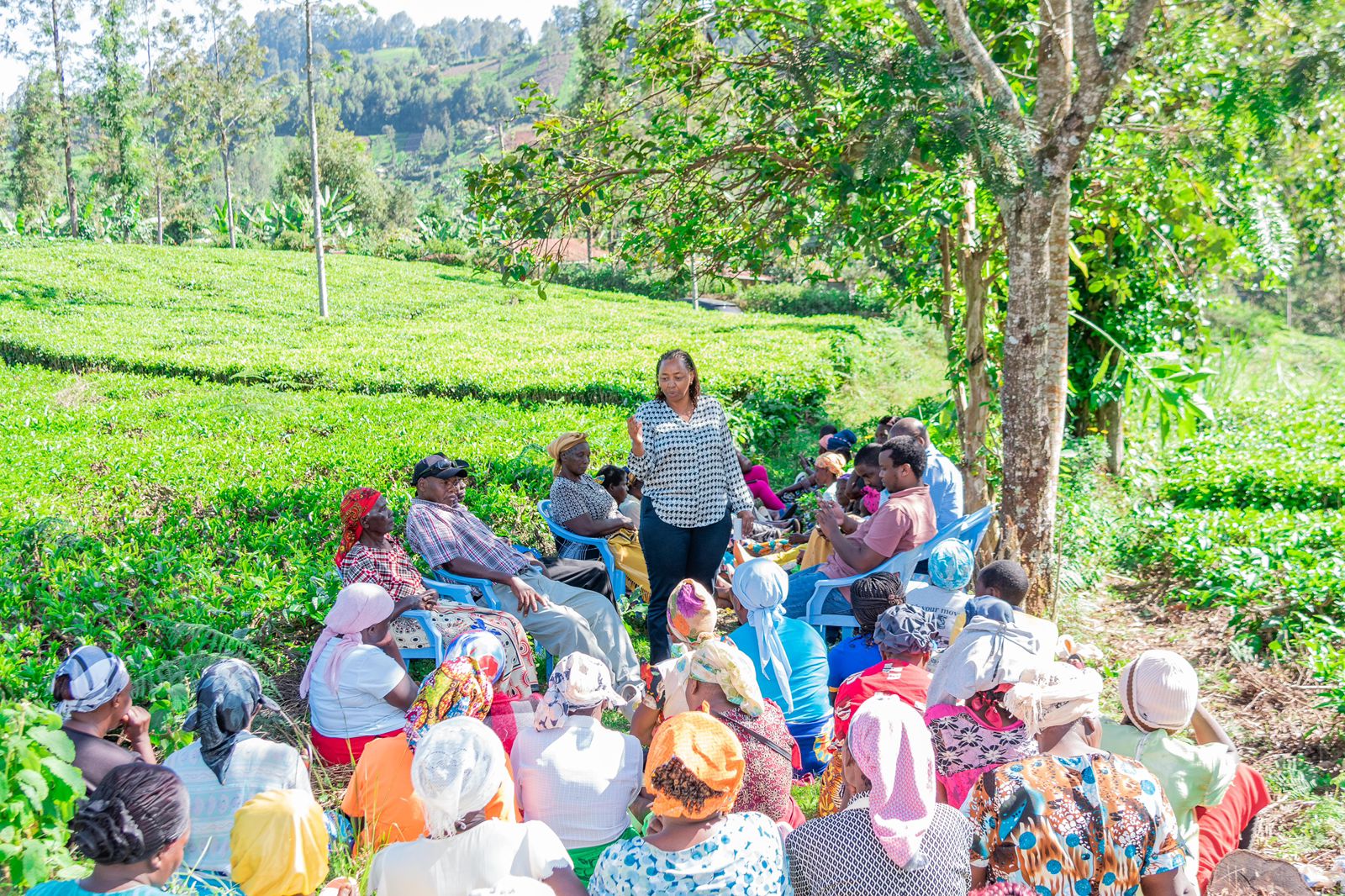Economic Empowerment Session With Women Groups In Rwathia
