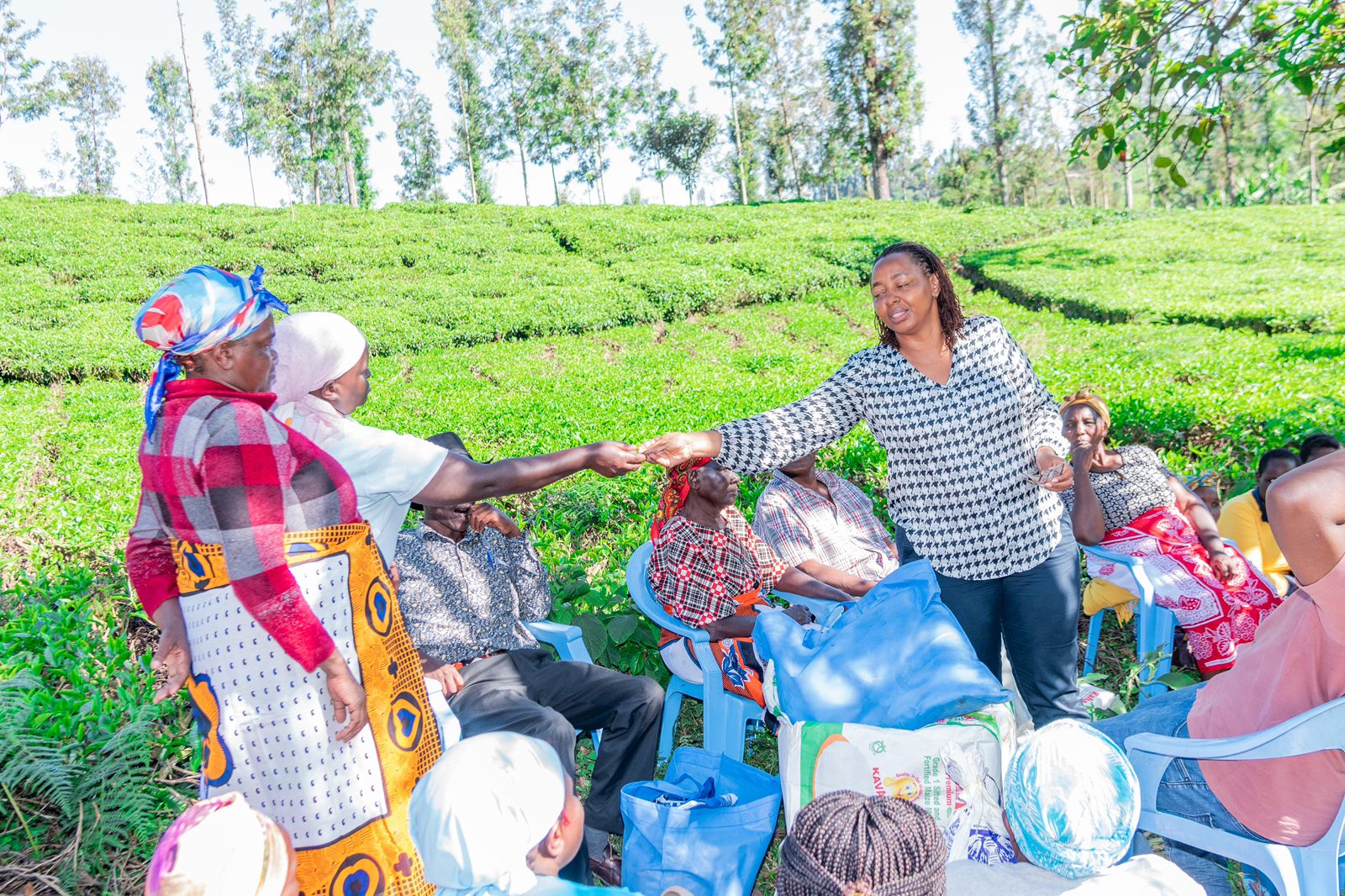 Economic Empowerment Session With Women Groups In Rwathia