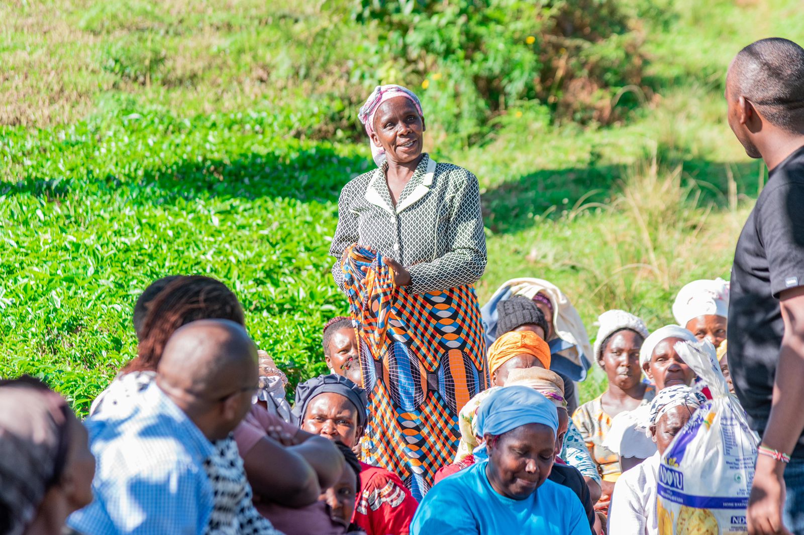 Economic Empowerment Session With Women Groups In Rwathia