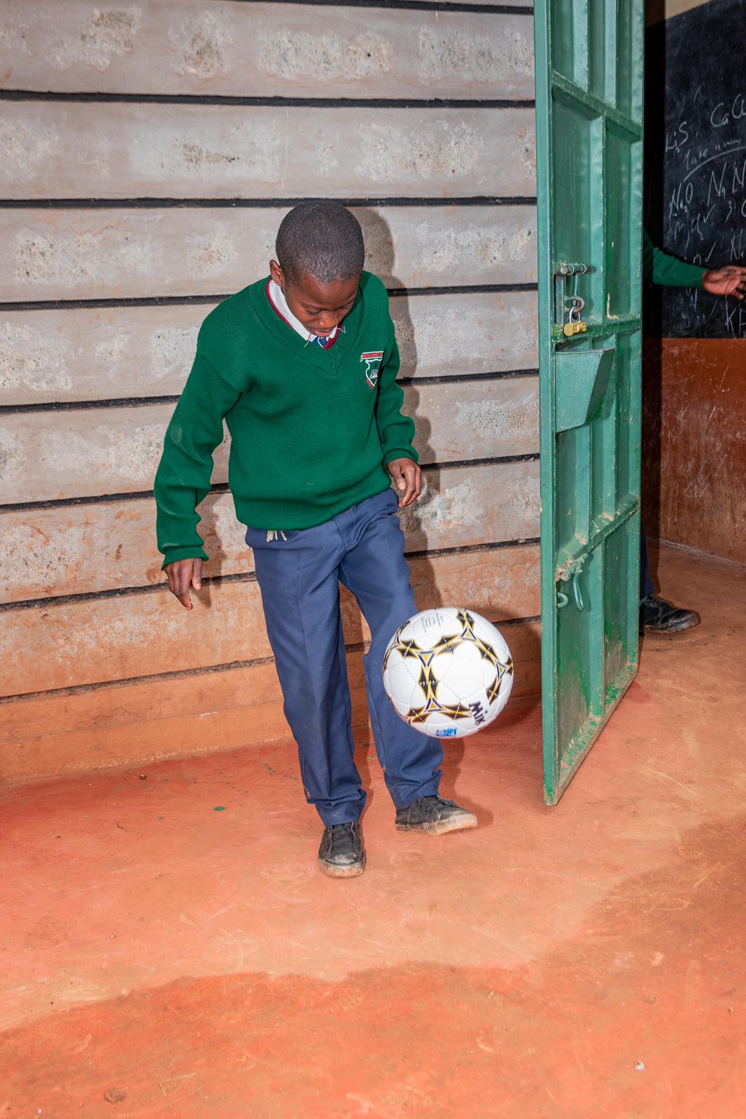 Follow up visit to Rwathia Secondary for donations and inspirational talk  