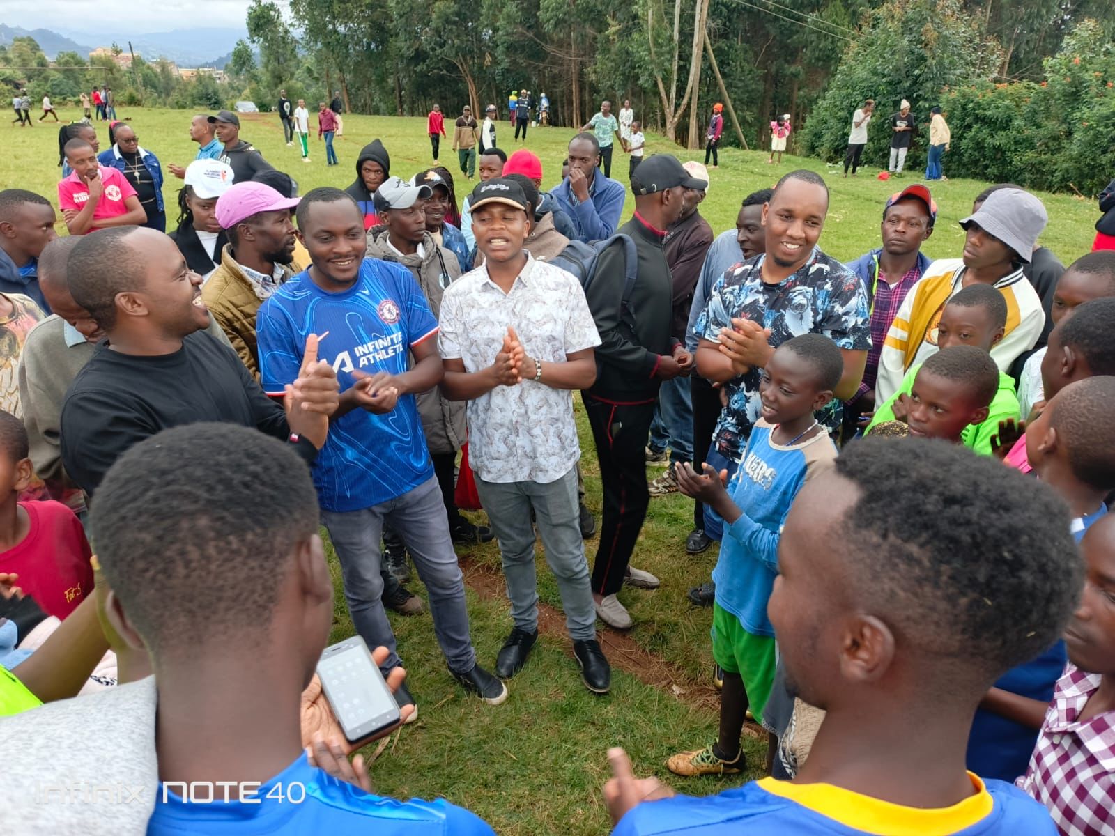 Kamau Wairuri Foundation Worships at St. James Kanyenyaini Church and Supports Youth Through Football