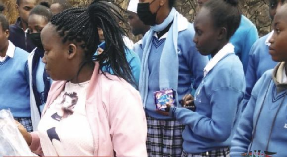 A Murang’a Scholar Cum Philanthropist Leads Drive To End Period Poverty In Rural Schools